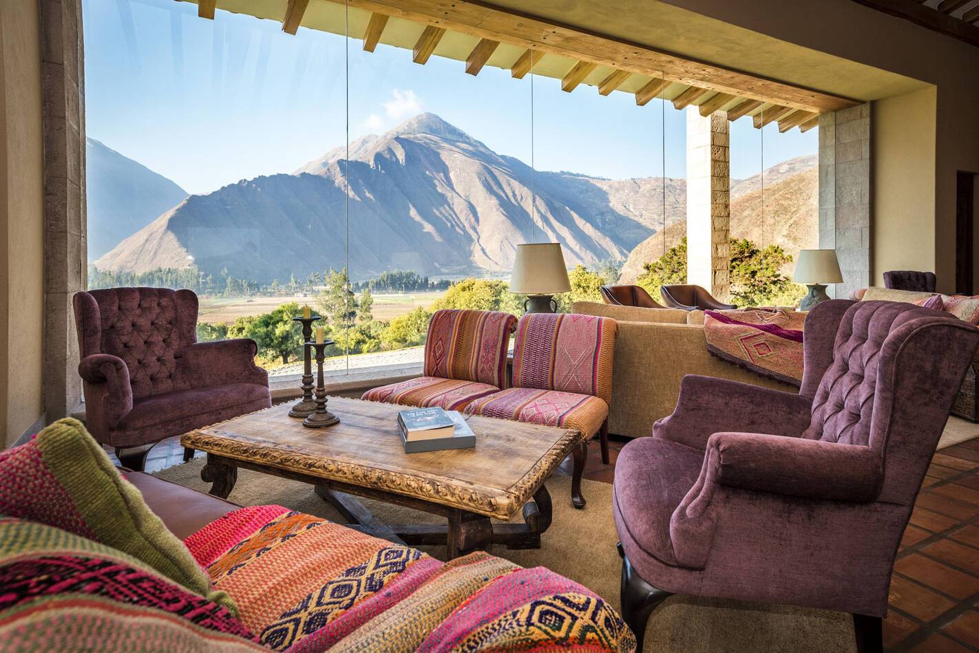 Perou Inkaterra Hacienda Urubamba Salon