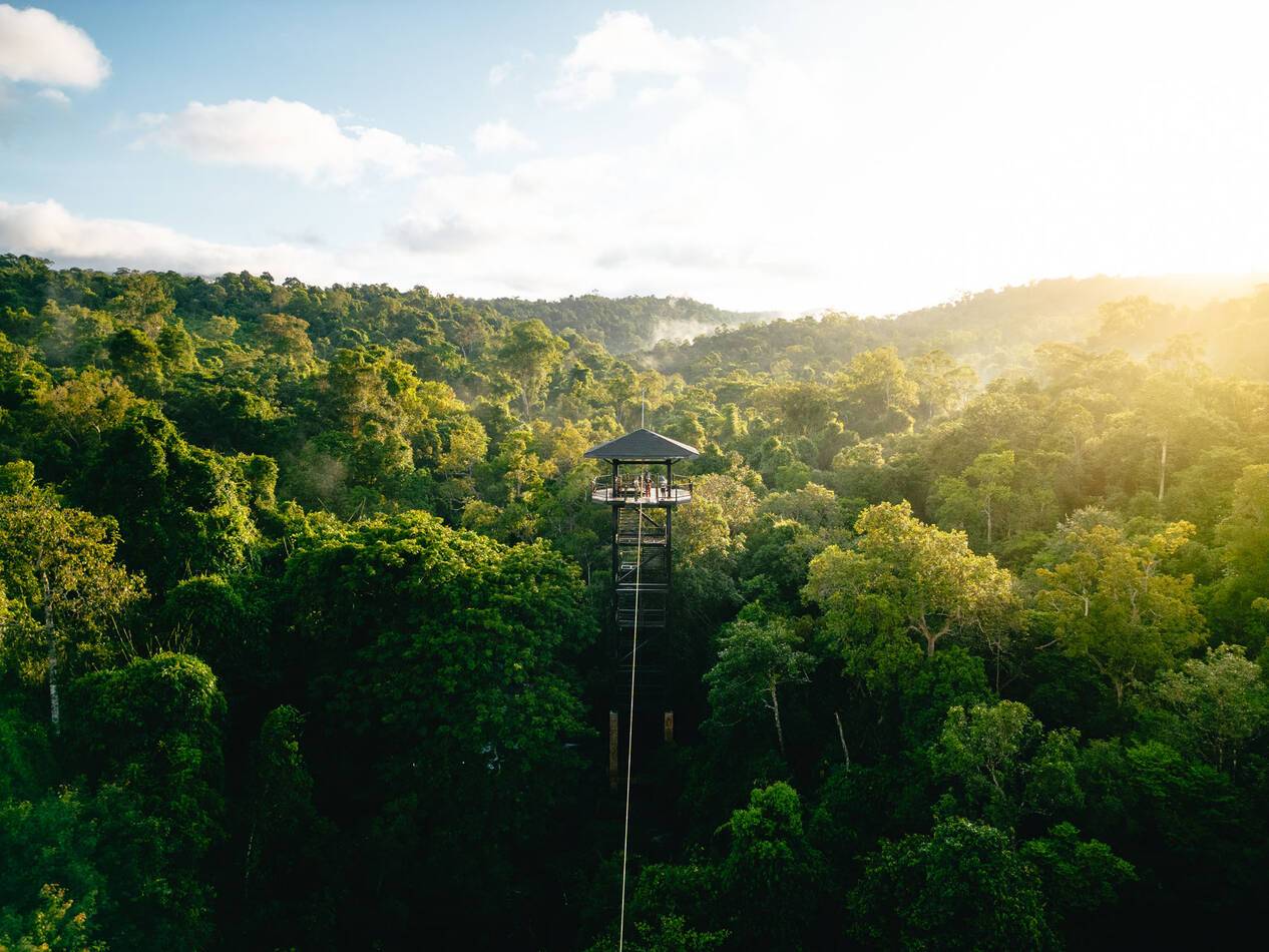 Cambodge Shinta Mani Wild Cardamones Canopee