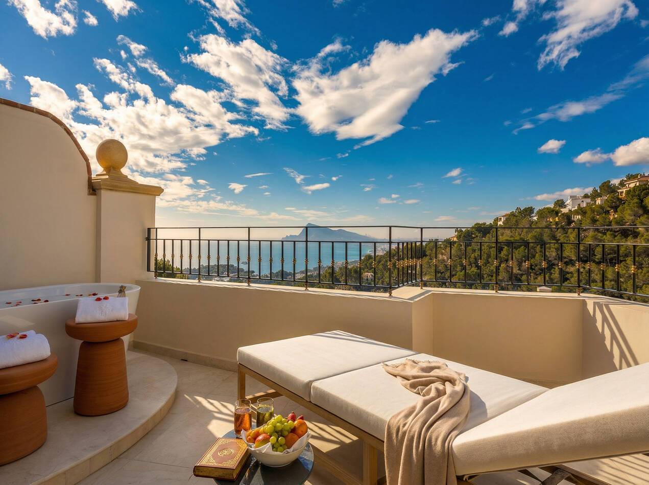 ZEM Wellness Clinic Altea Alicante Altea Suite Balcon