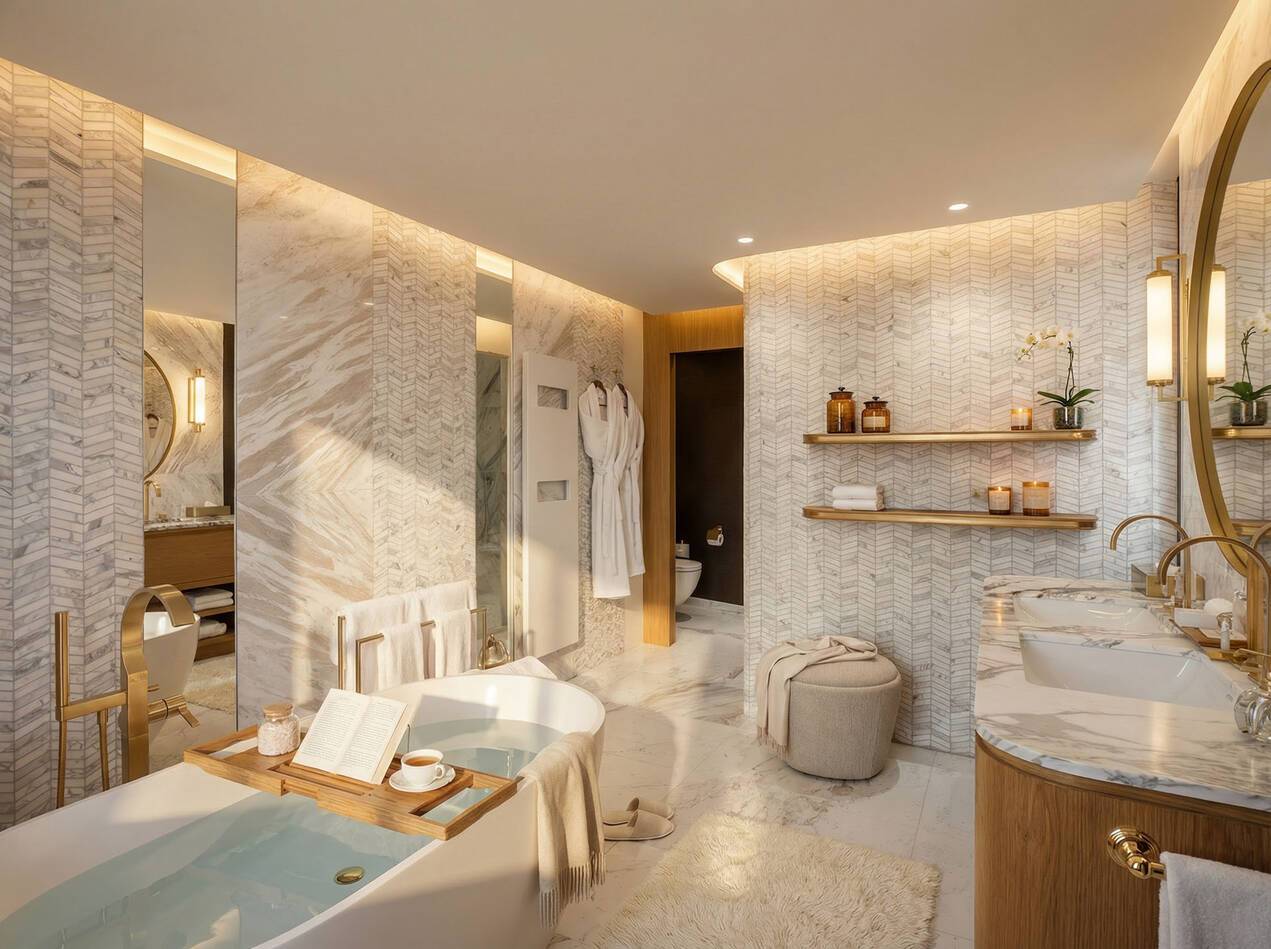ZEM Wellness Clinic Altea Alicante Grand Suite Salle de Bain