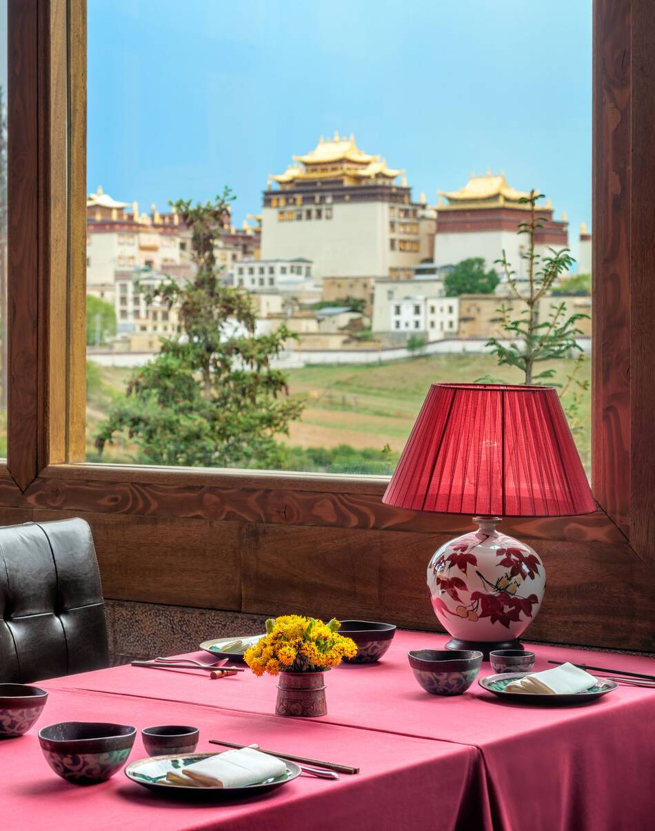 Yunnan Chine Songtsam Linka Retreat Shangri La Vue