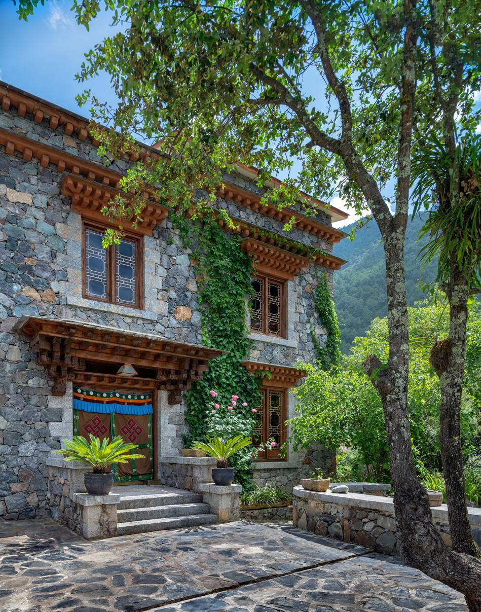 Yunnan Chine Songtsam Lodge Cizhong Batisse