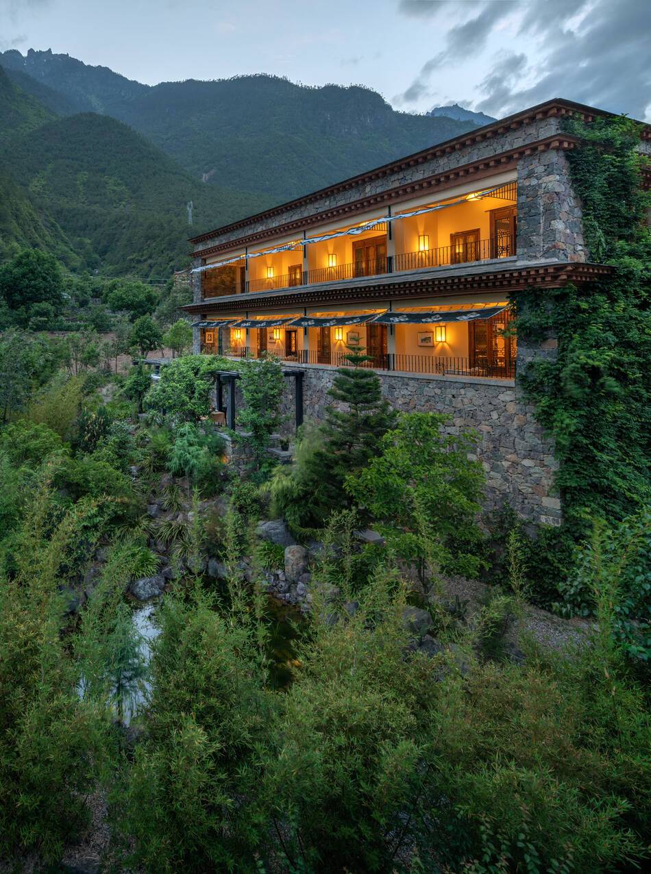 Yunnan Chine Songtsam Lodge Cizhong Exterior