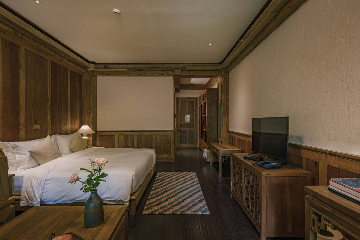 Yunnan Chine Songtsam Lodge Lijiang Chambre