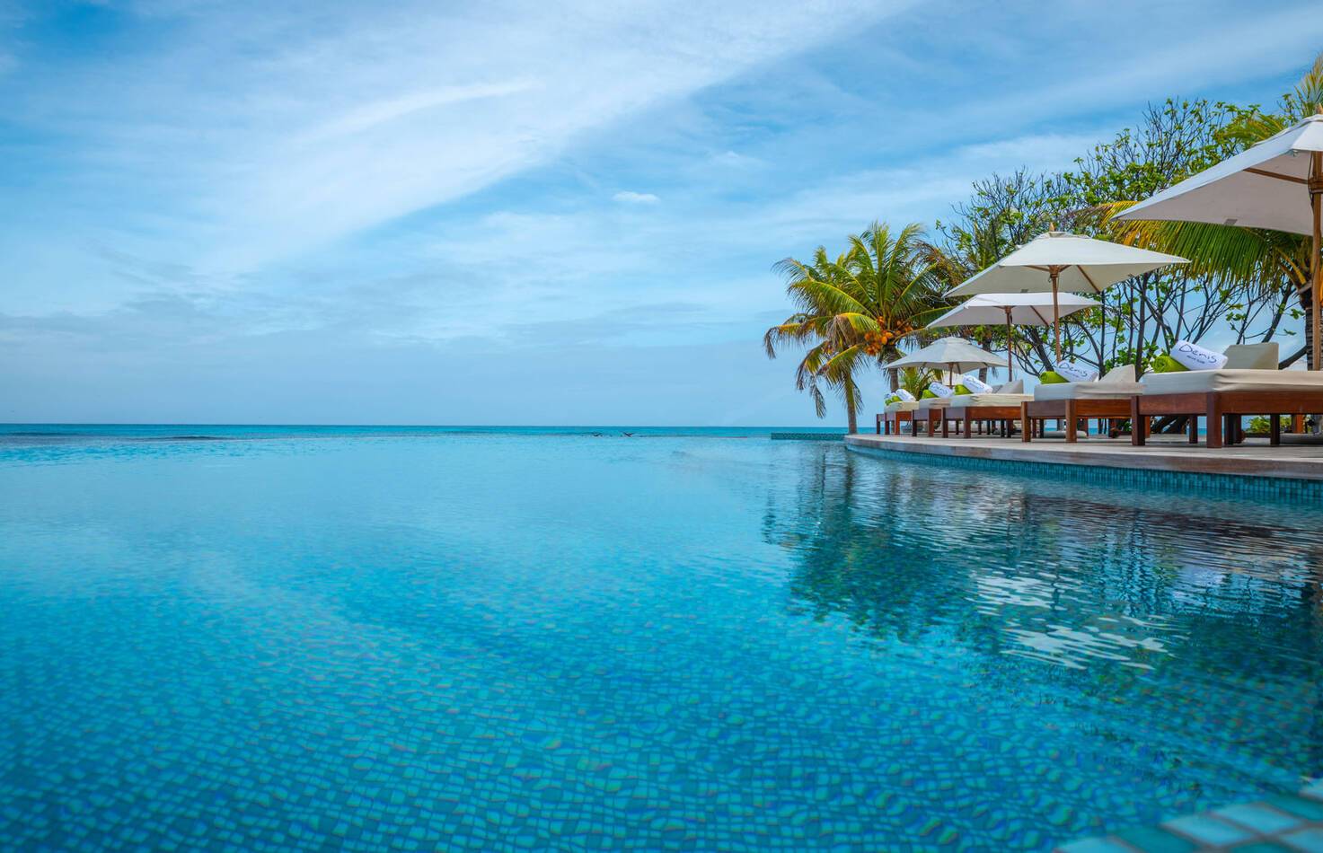 Denis Private Island Seychelles Pool Horizon