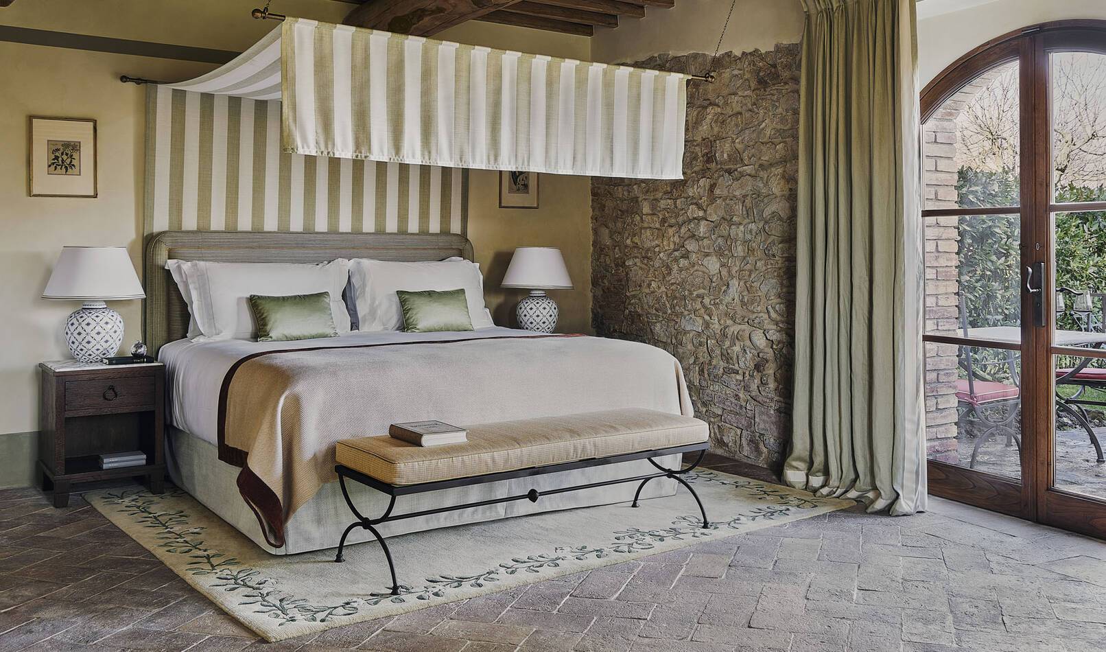 Castello di Casole Belmond Toscane Chambre