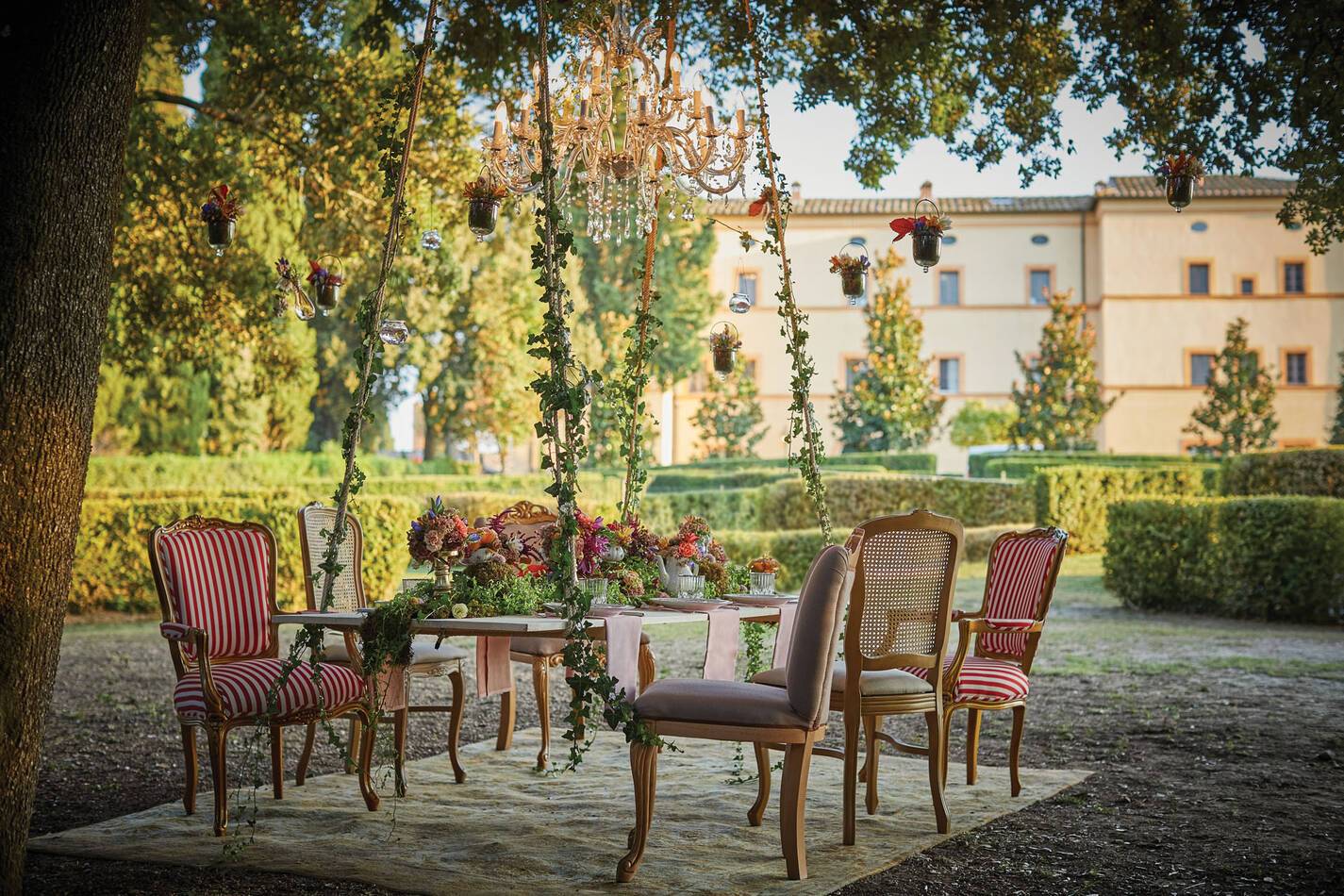 Castello di Casole Belmond Toscane Diner