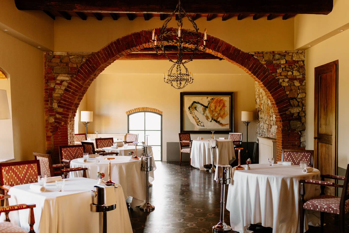 Castello di Casole Belmond Toscane Restaurant