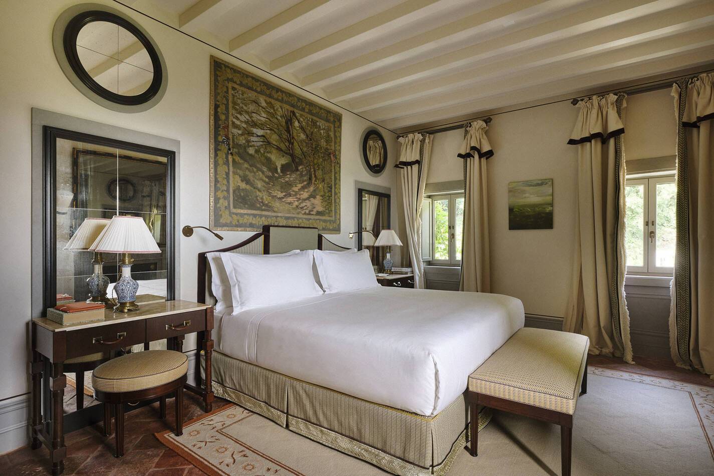 Villa San Michele Belmond Italie Florence Chambre