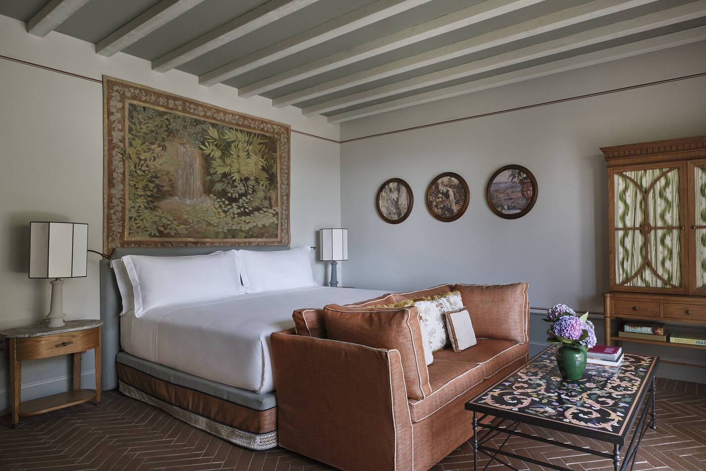 Villa San Michele Belmond Italie Florence Chambre