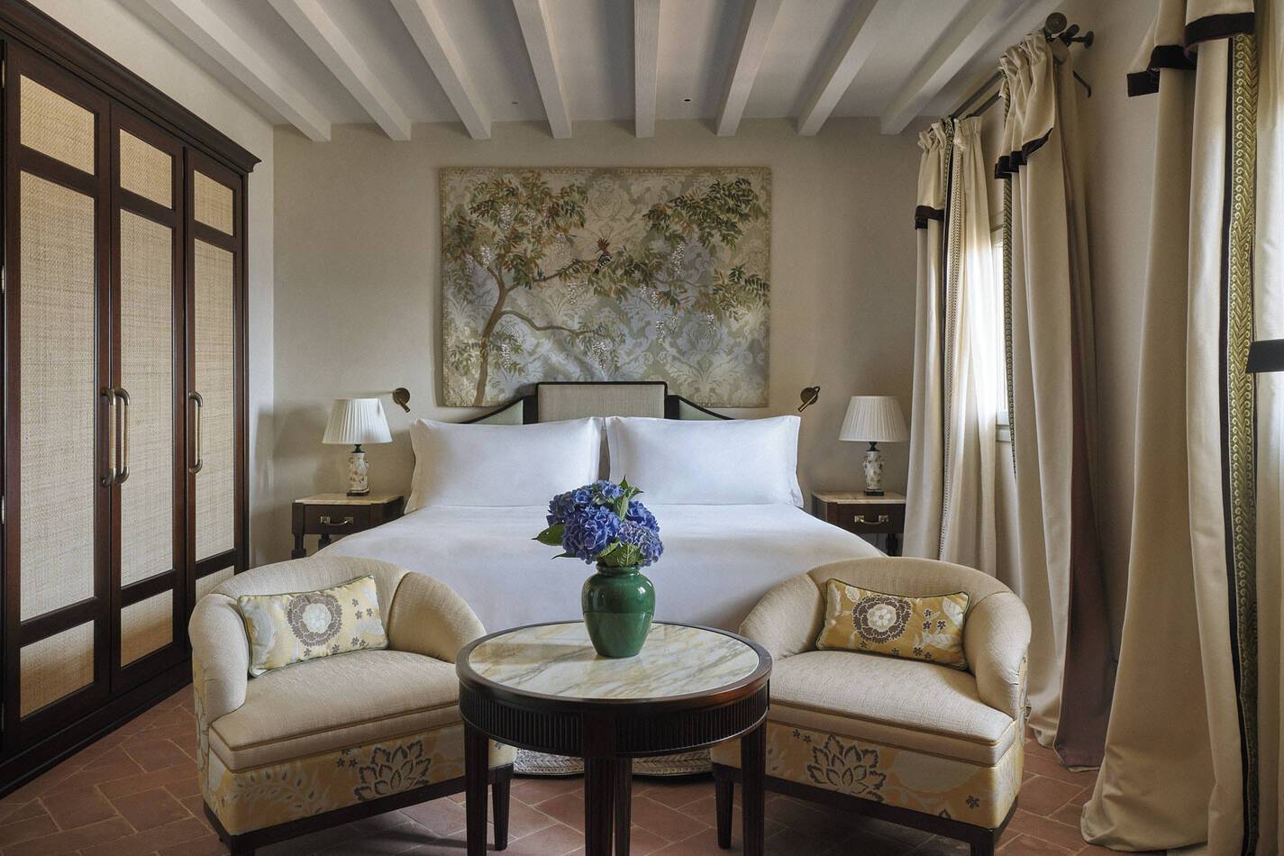 Villa San Michele Belmond Italie Florence Chambre