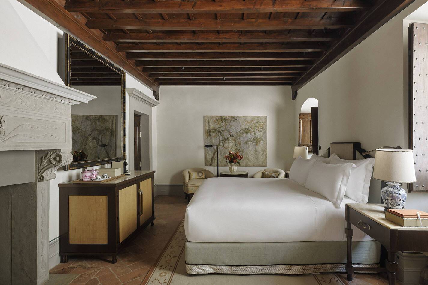 Villa San Michele Belmond Italie Florence Chambre