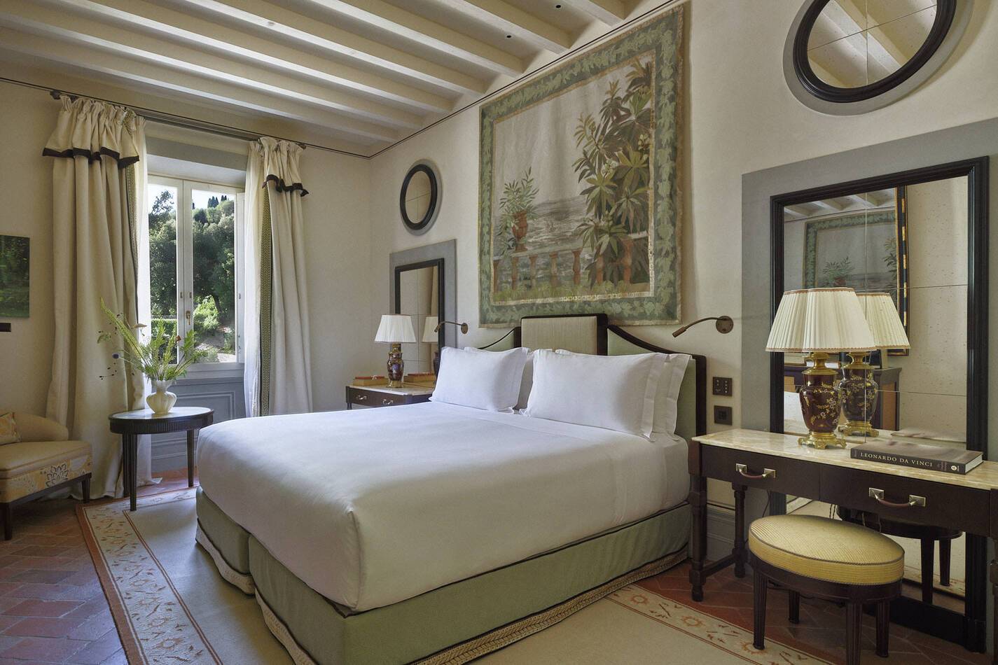 Villa San Michele Belmond Italie Florence Chambre
