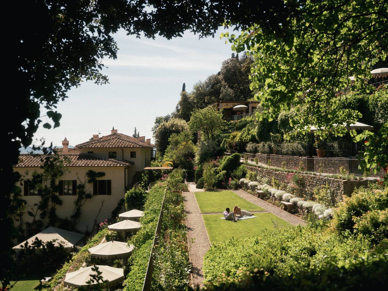 Villa San Michele Belmond Italie Florence Jardins